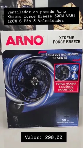 Ventilador de parede arno ( Lacrado )