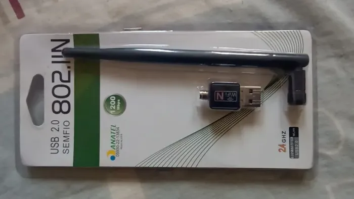 Adaptador Wireless Usb 2.0 802.Iin 1200mbps - Adaptador Wifi Antena Adaptador Wireless USB