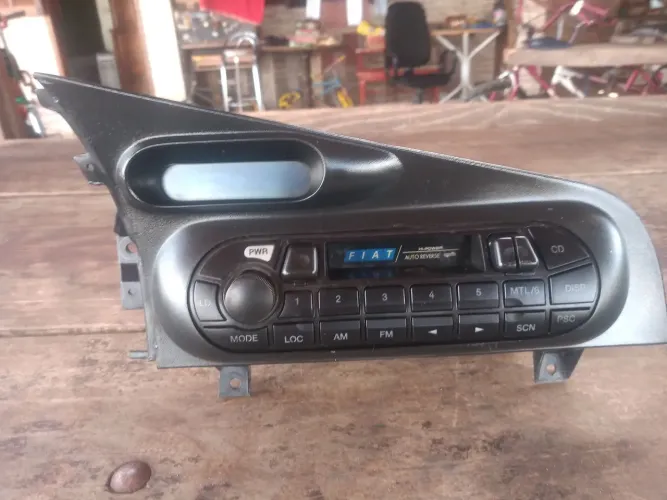 Rádio toca fitas original Fiat Palio estrada
