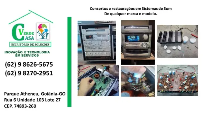Reparação e manutenção de equipamentos eletroeletrônicos de uso pessoal e doméstico