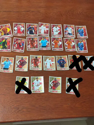 Figurinhas Raras copa do mundo