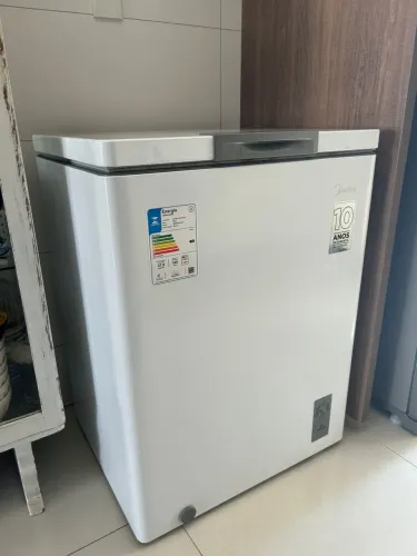 Freezer Horizontal Midea Semi-novo 145L