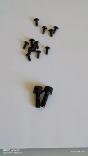 parafusos da tampa da tv philips 50 originais (14 peças)