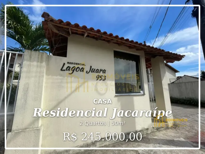 Linda casa em condomínio no Residencial Jacaraípe, ideal para sua família!