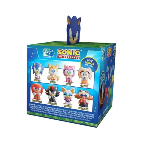 COLECAO gogos miniaturas SONIC cacau show
