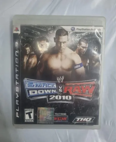 Smack Down vs RAW 2010 PS3 Mídia Física