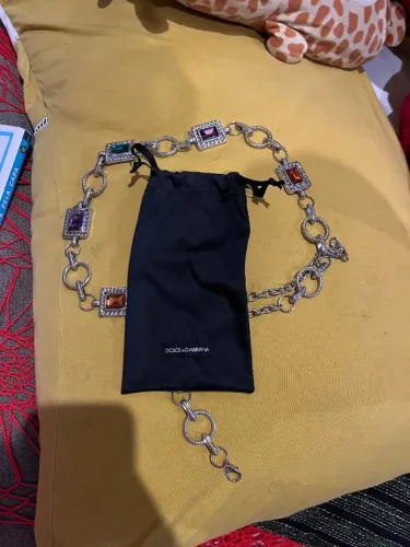 Cinto Dolce e Gabana original - Prata corrente