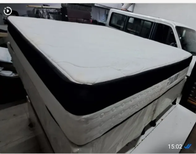 Vendo cama de casal completa