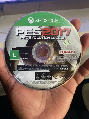 Cd jogo pes 2017 Xbox one 