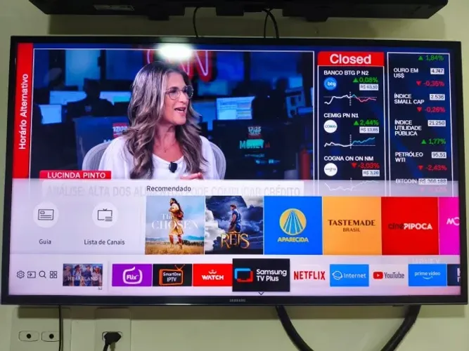 Smart TV Samsung 43" 4K HDR - Retirada em Santos (Canal 5)