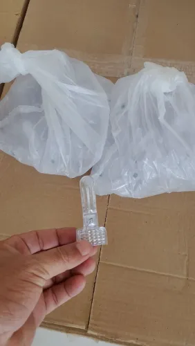 presilha cabides acrílico novos 50un.