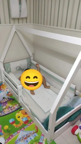 Mini cama montessoriana cabana sem colchão
