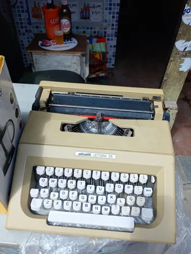 Máquina de datilografia,