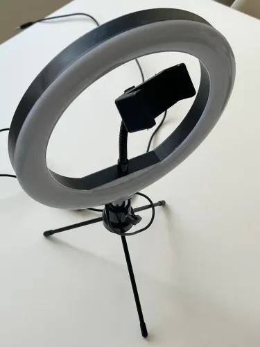 Ringlight + Tripé para Celular