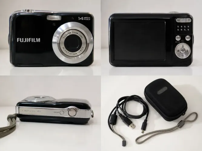 Câmera Digital Fujifilm FinePix AV200 14MP + Estojo e Cabo - Funcionando Perfeitamente