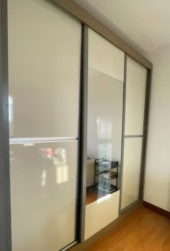 Guarda-Roupa Casal 100% MDF Madesa Royale 3 Portas de Correr