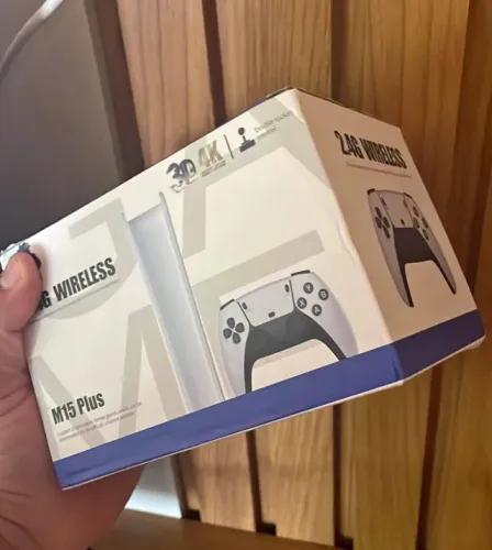 Game Stick 4K Pro + 2 Controles Sem Fio | +10.000 Jogos