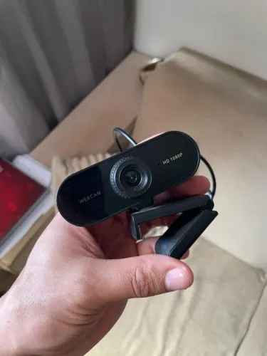 WEBCAM 1080P HD COM MICROFONE E AJUSTE FOCAL