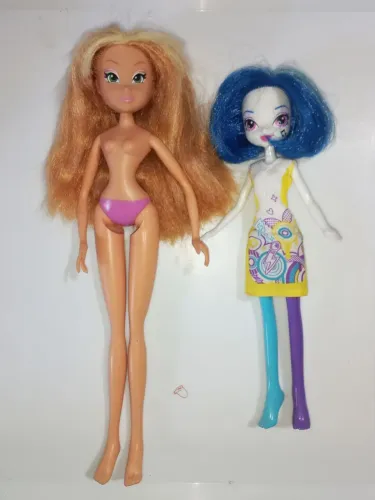 Lote Flora Winx e Equestria Girls