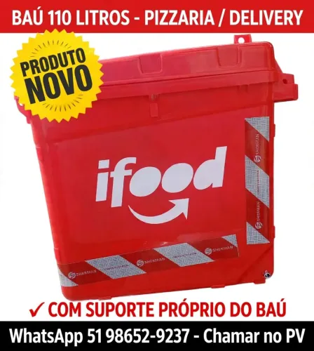 Baú motoboy novo