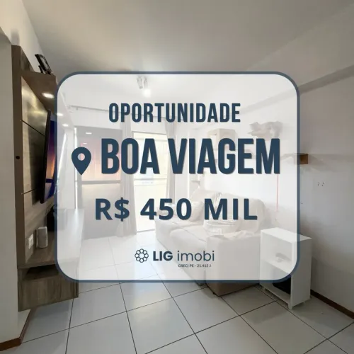 Oportunidade para Venda em Boa Viagem! | 50m² | 2 Quartos | Excelente Localização e mais