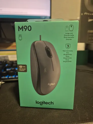 Mouse Logitec M90 com fio
