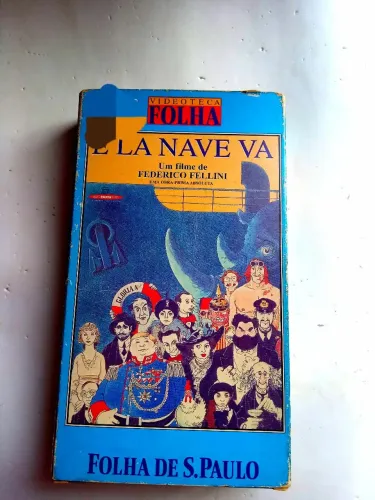E Lá Nave Va VHS federico fellini filme clássico comédia