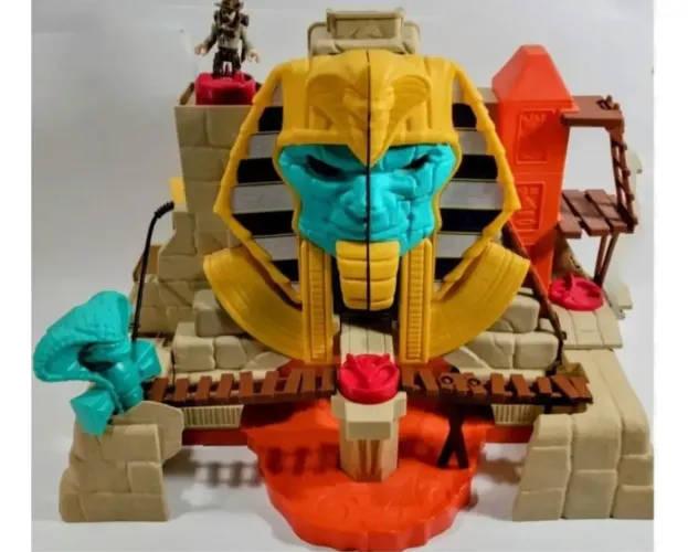Pirâmide Imaginext Serpente do Faraó c/ bonecos