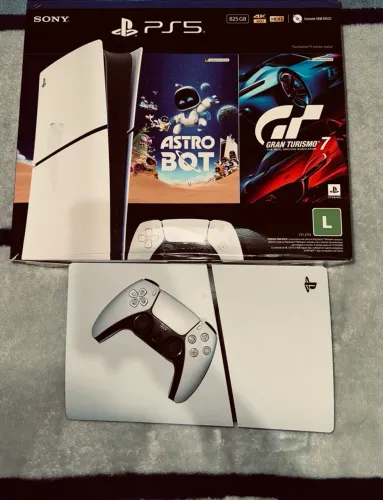 PS5 DIGITAL 825GB NOVO ? ESTADO 9,5/10 | COM NOTA FISCAL