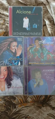 Cd Alcione kit com 5 cds por 60
