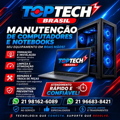 Manutenção de computadores e Notebook