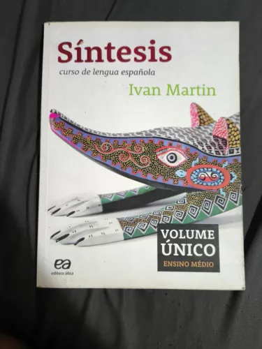 Livro de Espanhol Ensino Médio Saraiva 