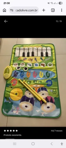 Tapete Musical infantil