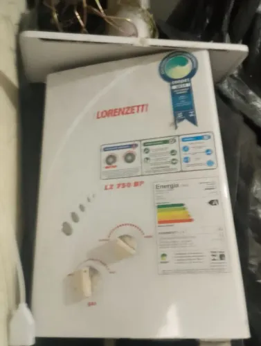 aquecedor de gás lonrenzetti 