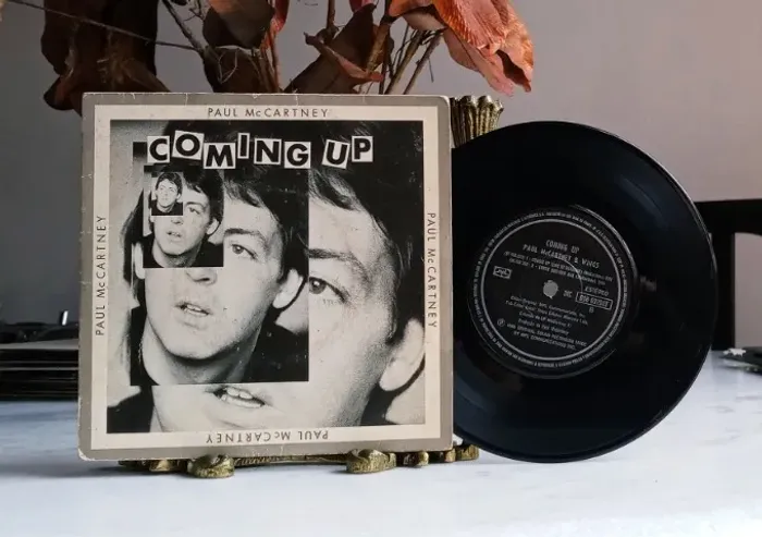 vinil compacto - paul mccartney - coming up (1980)