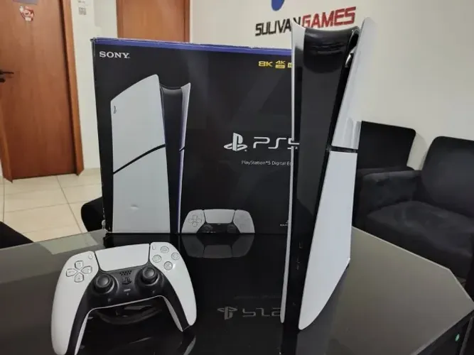 Playstation 5 (ps5) Slim digital seminovo - Garantia 6 meses.