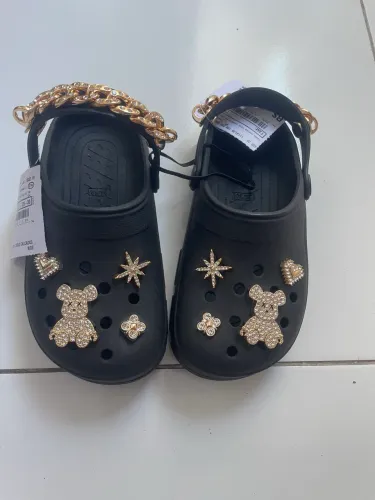 Sandália infantil menina crocs nova
