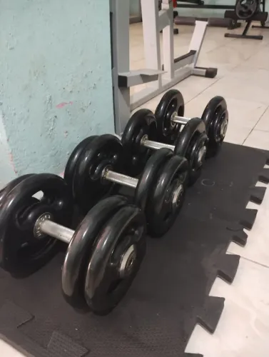 Halteres 14 e 20kg ( entrego )