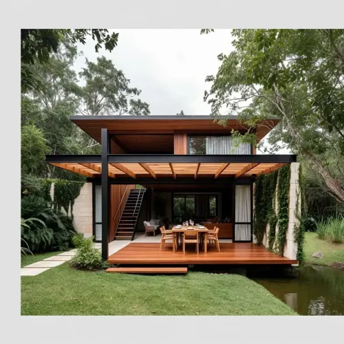 Projeto na planta com Piscina em Atibaia | Terreno Incluso