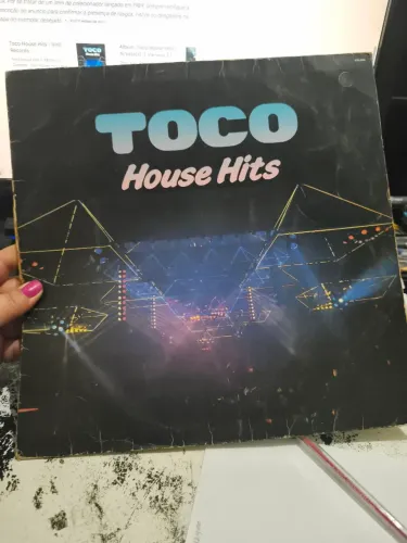 Capa original do disco de vinil TOCO HOUSE HITS
