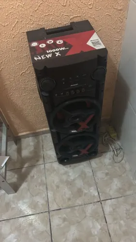 TORRE SOM AMVOX ACA 1000 NEWX 1000WBT PRETO NA