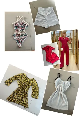Lote roupas femininas