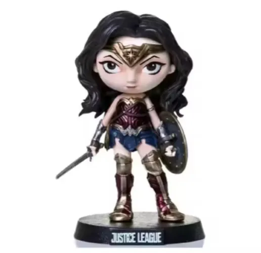 Estátua Mulher Maravilha - Liga Da Justiça - Minico