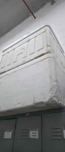 Caixa de isopor 150 litros