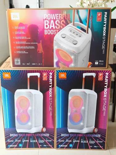 JBL PartyBox 320 Branca nova zero lacrada nota fiscal e garantia 1 ano