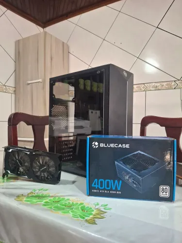 Kit Upgrade PC GAMER RX 460 4gb Fonte 400w