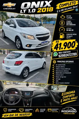 Chevrolet Onix JOY Hatch 1.0 8V Flex Mec. 4P 2018