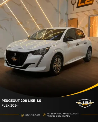 Peugeot 208 Active 1.0 Flex 5P Mec. 2024