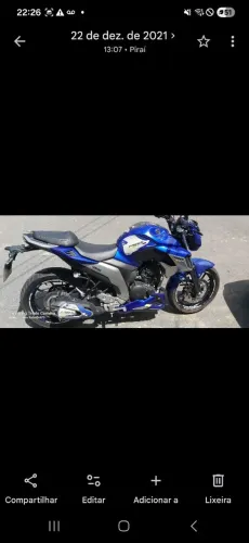Fazer azul 250 Top