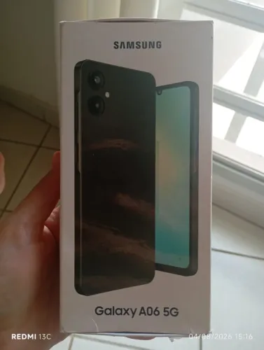 Galaxy  Samsung A06 5G Preto  128 GB